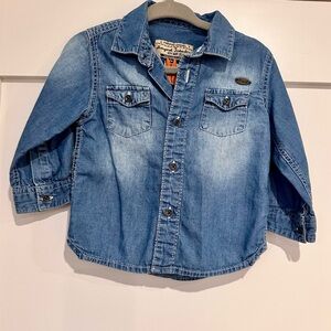 Mayoral Denim Shirt size 9 months